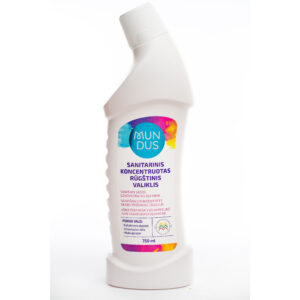 Sanitarinis koncentruotas rūgštinis valiklis „Mundus“ 750ml.